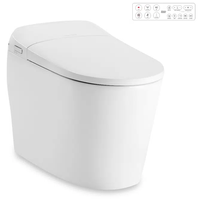 American Standard E-lite Shower Toilet (Auto Open, Plug O) CEAS70DY-1000400T0