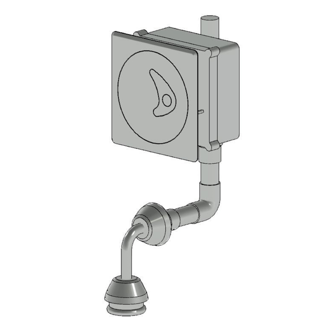 Objektet BIM Shkarkim falas American Standard Sensor Flush Valve