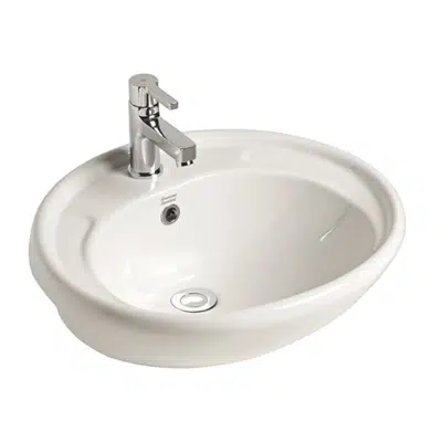 Image pour American Standard Studio S/Recessed Basin w/Fix 1TH WH