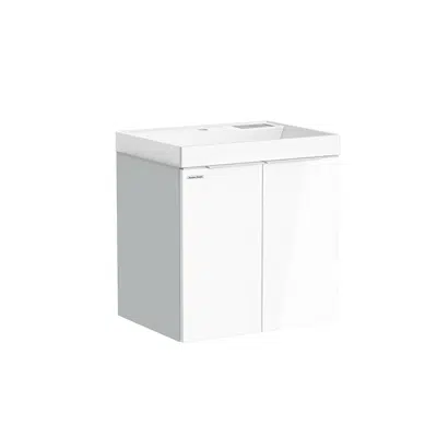 Immagine per American Standard Countertop with Cabinet City WH 600 1door1drawer(WH,s-Silver,L1h)