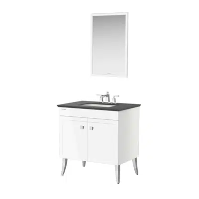 Image for American Standard Undercounter Basin with Cabinet Classic Chic Classic Chic FSD 800 2door(White 1 hole)
