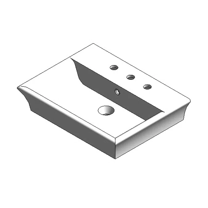 BIM objects Free download! American Standard Countertop Basin