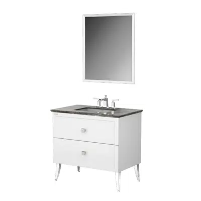 Image for American Standard Undercounter Basin with Cabinet Classic Chic Classic Chic FSD 900 2drawer(W 1 hole)