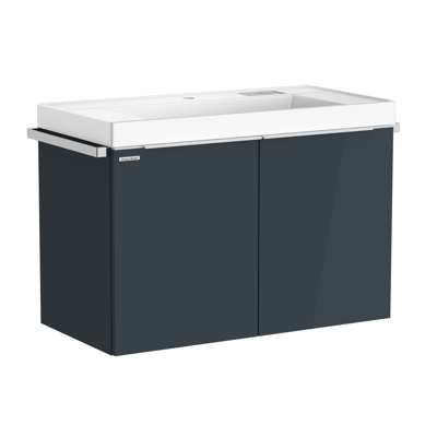 Obrázek pro American Standard Countertop with Cabinet City WH 900 2 drawer(ShadowGray,one hole)