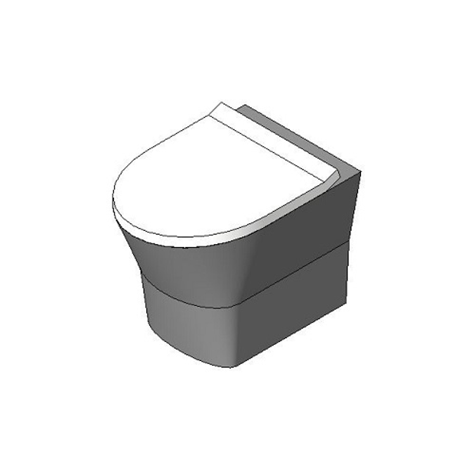 BIM objects Free download! American Standard Toilets Back to Wall