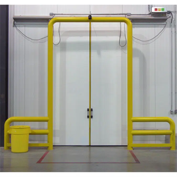 Insulated, Bi-Parting Cold Storage Door