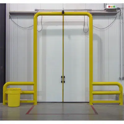 Image for Insulated, Bi-Parting Cold Storage Door