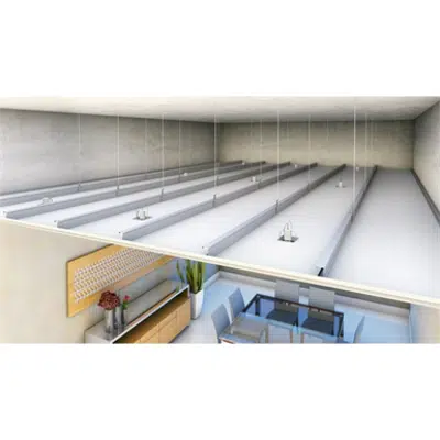 Image for STUD Continuous suspended ceiling MS70-600-ST12,5-BR-CR3