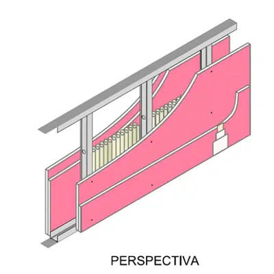 imagem para FIRE Wall 98-48-600-2RF12,5+2RF12,5-BR-LV50