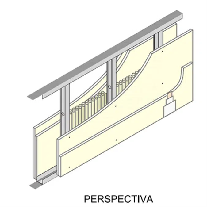 PRIMA Wall 98-48-600-2ST12,5+2ST12,5-BR-LV50