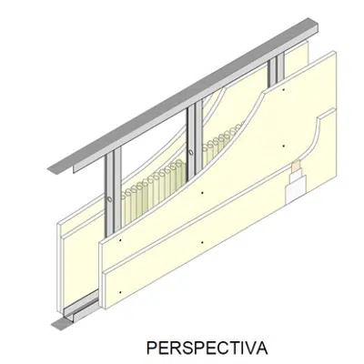 Image for PRIMA Wall 140-90-600-2ST12,5+2ST12,5-BR-LV100