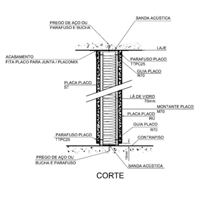 HYDRO Wall 95-70-400-ST12,5+RU12,5-BR-LV70