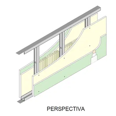Image for HYDRO Wall 98-48-400-ST12,5-RU12,5+ST12,5-RU12,5-BR-LV50