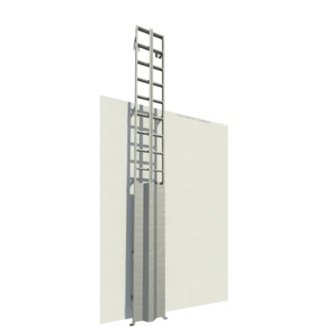 Standard Duty Fixed Aluminum Wall Ladders