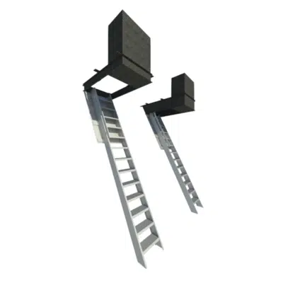 Imagem para Automatic Super Simplex Disappearing Stair}