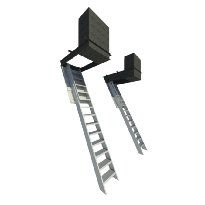Automatic Super Simplex Disappearing Stair