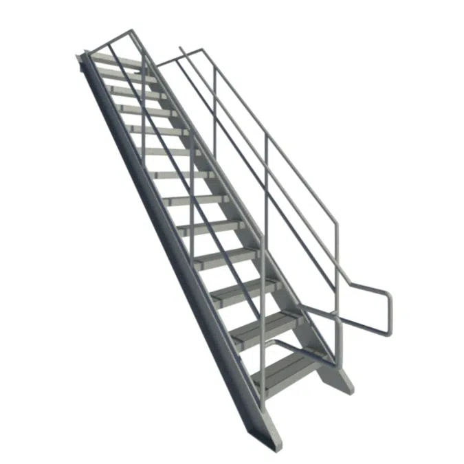 Fixed Industrial Stairs