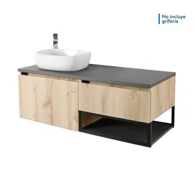 Obrázek pro Mueble Plus 120Cm Con Lava Manos Cascade Izq