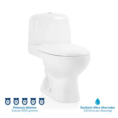 Image for Sanitario Powermax Bco