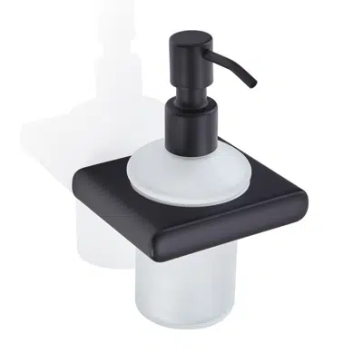 Image for Jabonera Liquid Mate Black