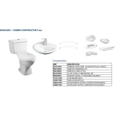 Image for COMBO CONSTRUCTOR / 5 ACC