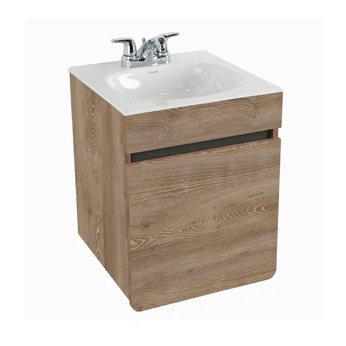 Mueble Aluvia Elevado Miel Lava Manos 45X45