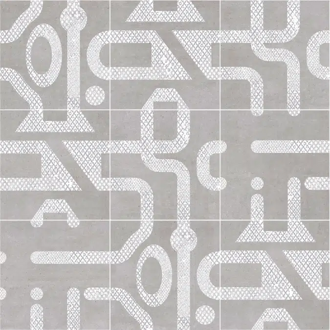 Piso Pared Escape Gris M2 Cd