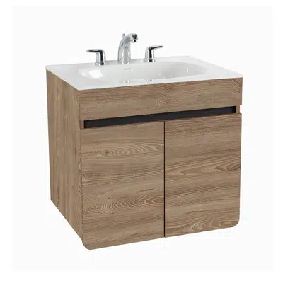 Image for Mueble Aluvia Elevado Miel Lava Manos 60X45