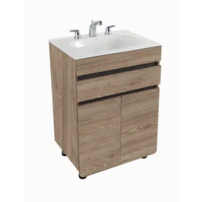 Image pour Mueble Aluvia Miel Lava Manos 60X45