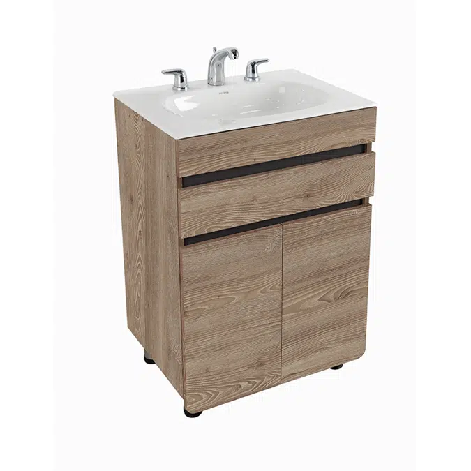 Mueble Aluvia Miel Lava Manos 60X45