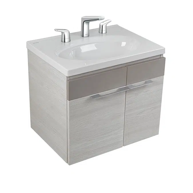 Mueble Elipse Plus 60 Cm Con Lava Manos