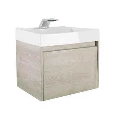 Obrázek pro Mueble Fussion Ceniza/Lavamanos 60