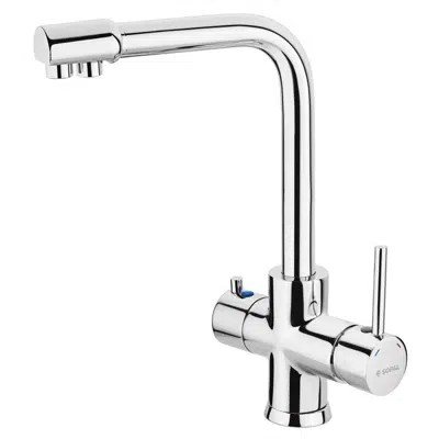 3 inlets sink mixer BIZERTE图像