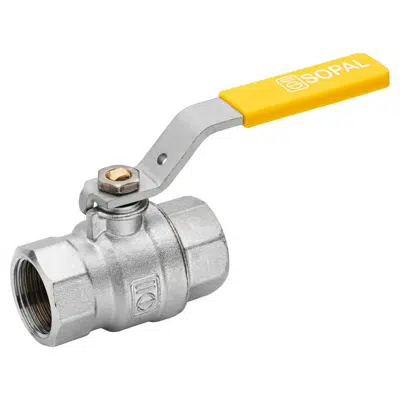 kuva kohteelle FF gas ball valve with lever handle