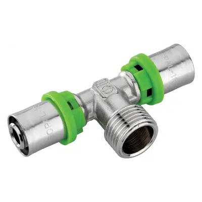 Image for Male TEE press coupling