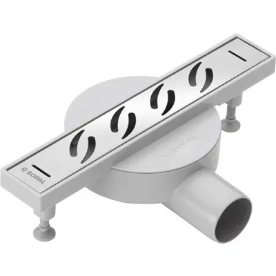 Image pour Caniveau de douche 30cm SEJNENE