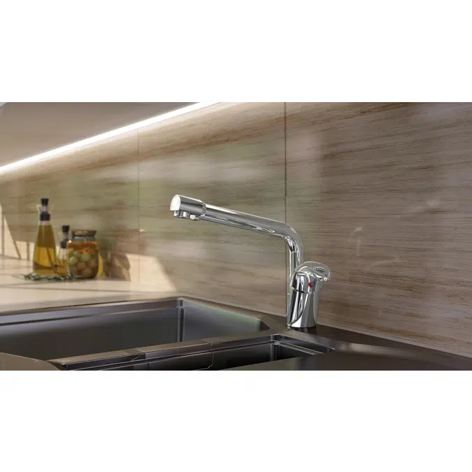 Gooseneck sink mixer DJERBA