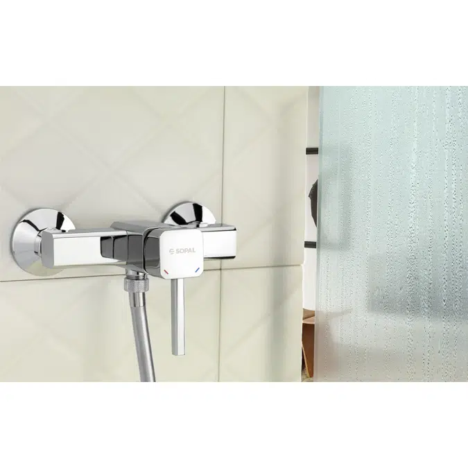 Centred shower mixer ZARZIS