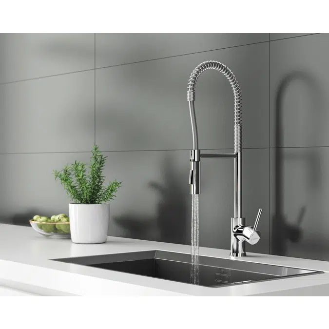 Long sink mixer BIZERTE