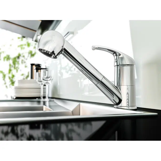 Sink mixer with removable shower SOUSSE