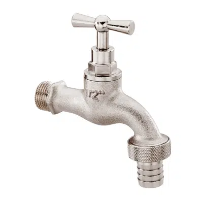 รูปภาพสำหรับ Nickel plated "CHICHMA" tap with brass nozzle and nut
