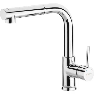 Sink mixer with extractable spout BIZERTE图像