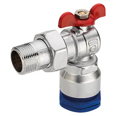 sopaflo angle ball valve with nozzle