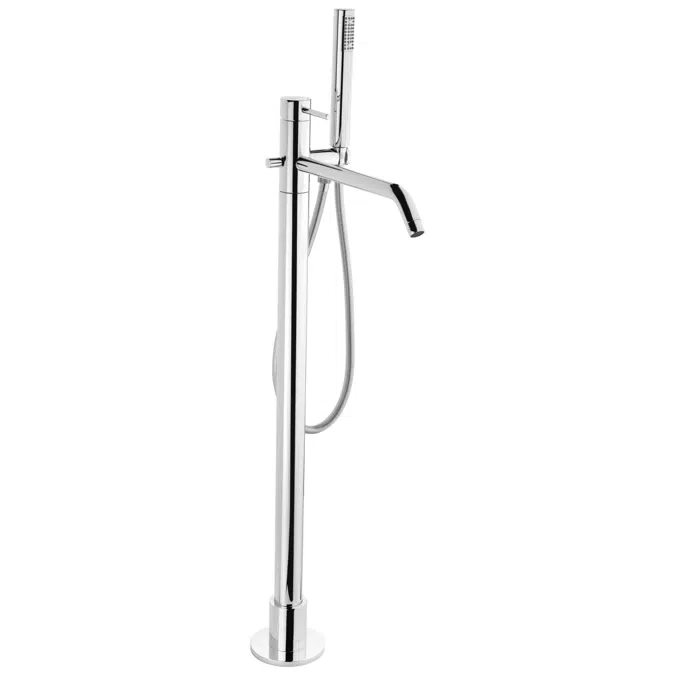 BIM object Taps & Mixers FREESTANDING BATH SHOWER MIXER BIZERTE SOPAL Polantis Revit