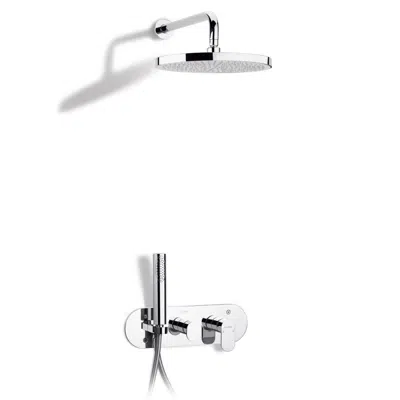 billede til Embedded shower mixer kit with diverter SFAX
