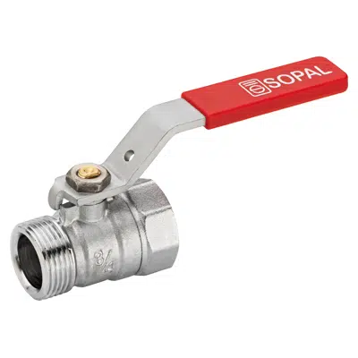 billede til MF ball valve with lever handle