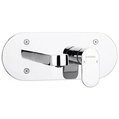 Embedded washbasin mixer SFAX图像