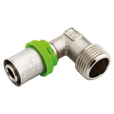 billede til Press male elbow coupling