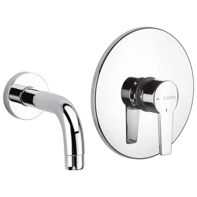 รูปภาพสำหรับ Embedded washbasin mixer DOUZ