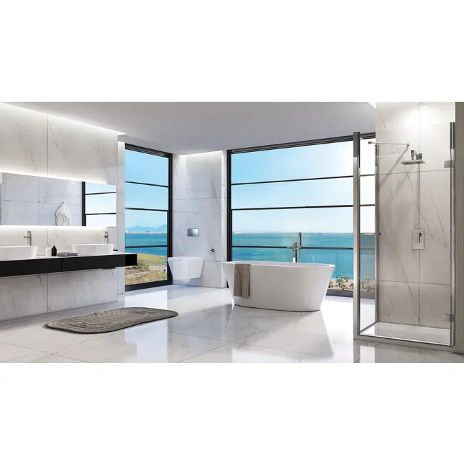 Embedded shower mixer kit ZARZIS